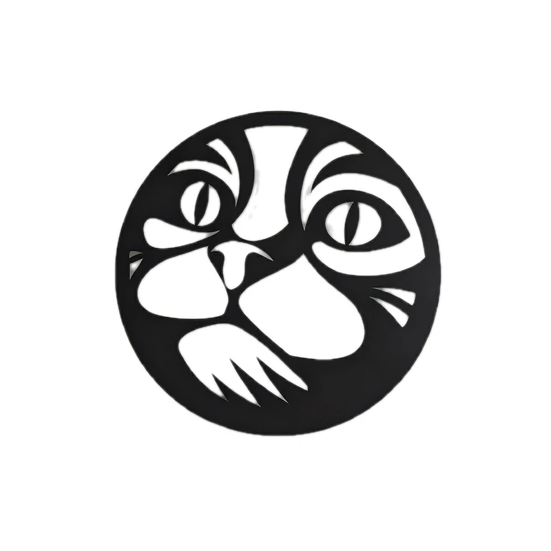 دیوارکوب دیزانور طرح گربه مدل 30 کد A077