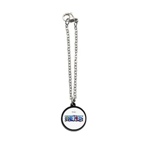 آویز ساعت زنانه ناکسیگو مدل شب تاب طرح One Piece کد AW9058