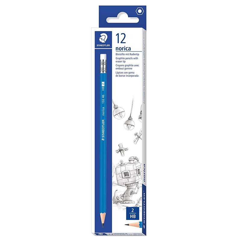 مداد استدلر مدل norica-new design بسته 12 عددی