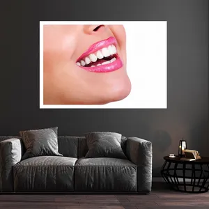 تابلو بکلیت طرح لبخند و دندانپزشکی مدل قاب شاسی W-s10155