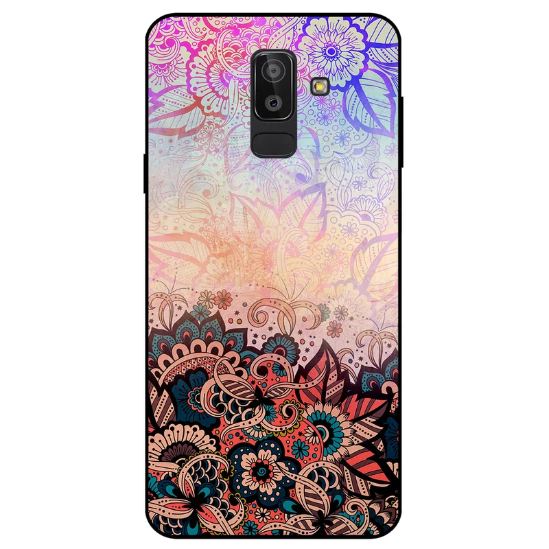 کاور مگافون طرح بته جقه مدل 7727 مناسب برای گوشی موبایل سامسونگ Galaxy J8 2018   