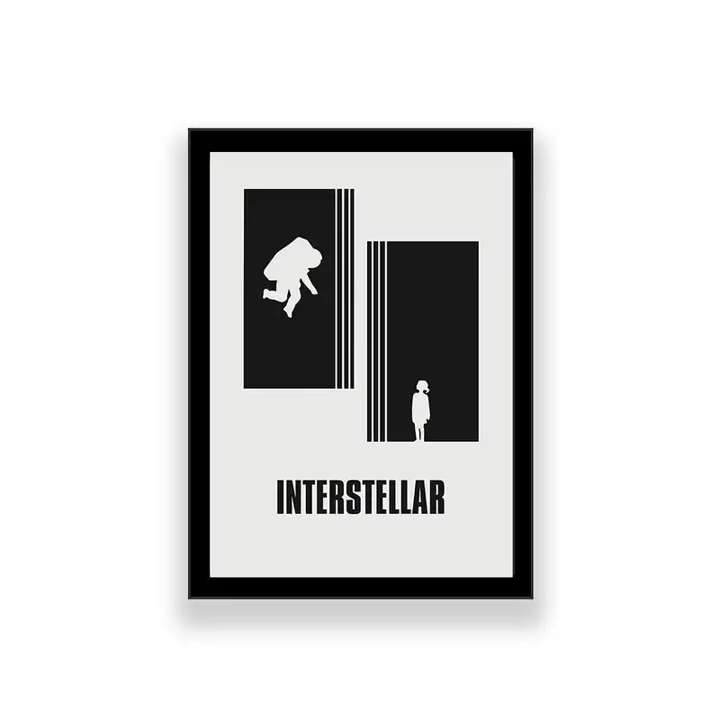 تابلو طرح فیلم interstellar