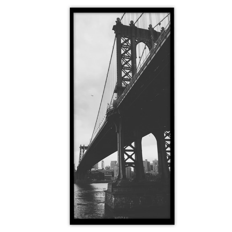 تابلو بکلیت طرح منظره شهر و پل مدل B-S3547