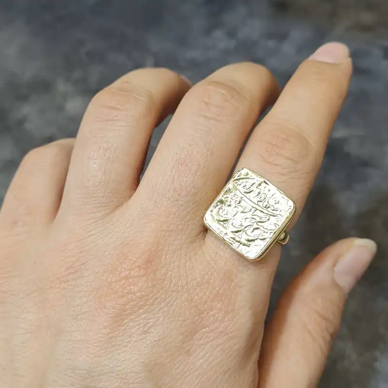 انگشتر مدل سکه صاحب قرانیه