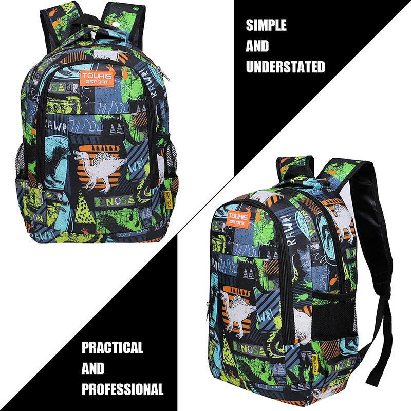 عکس شماره 7 : کوله پشتی مدرسه توریث مدل smr-5410 به همراه جامدادی