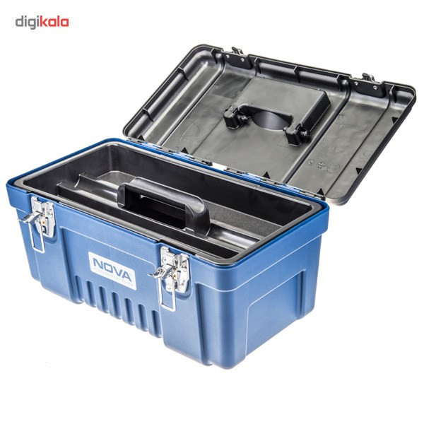جعبه ابزار نووا مدل NTB-6016 سایز 16 اینچ جعبه ابزار نووا مدل NTB-6016 سایز 16 اینچ