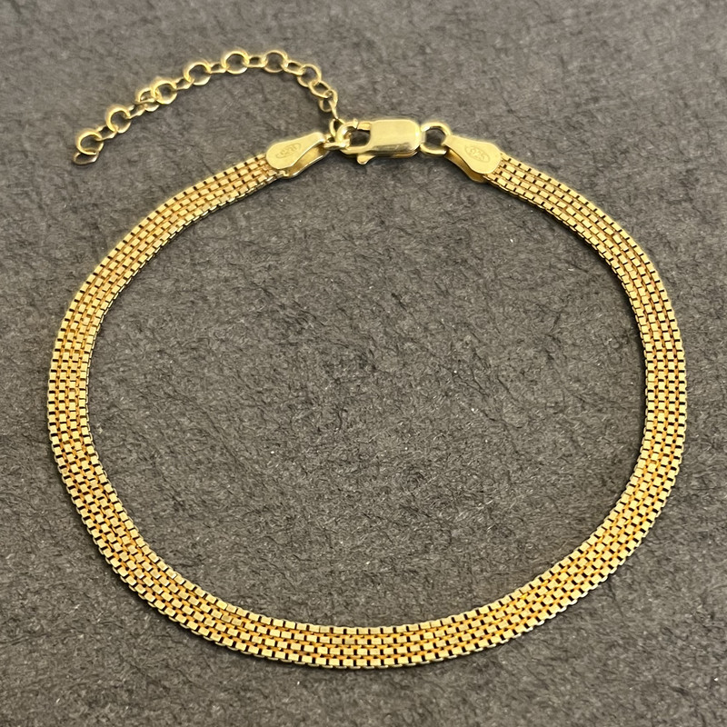 پابند نقره زنانه گیرا مدل G564