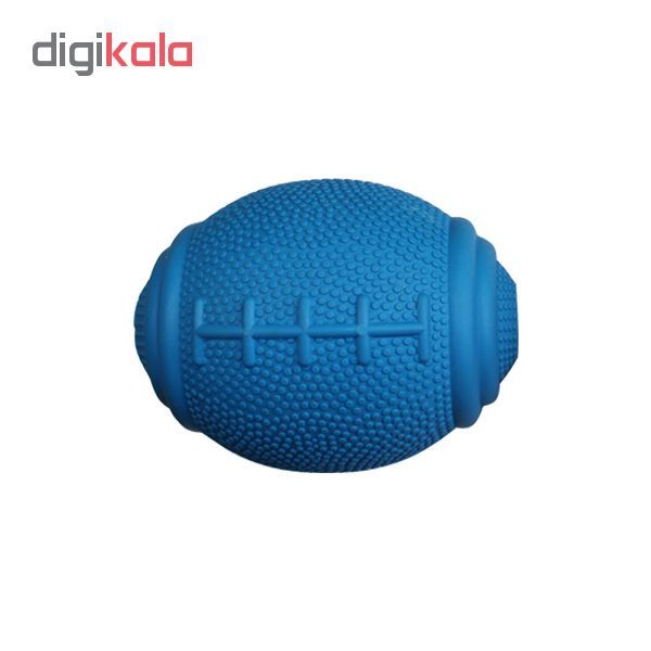 اسباب بازی سگ مدل Rugby Snack Ball طول 8 سانتی متر