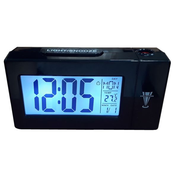 ساعت رومیزی پروژکتوری و دما سنج مدل DS-618 ساعت رومیزی پروژکتوری و دما سنج مدل DS-618