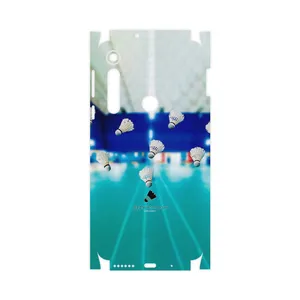 MAHOOT Badminton-FullSkin Cover Sticker for Motorola One Macro