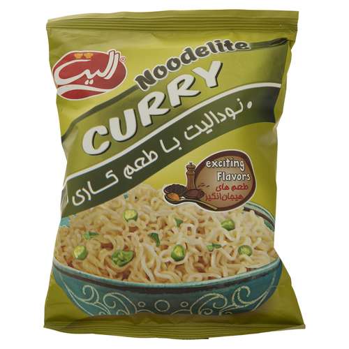 نودل با طعم کاری الیت - 75 گرم