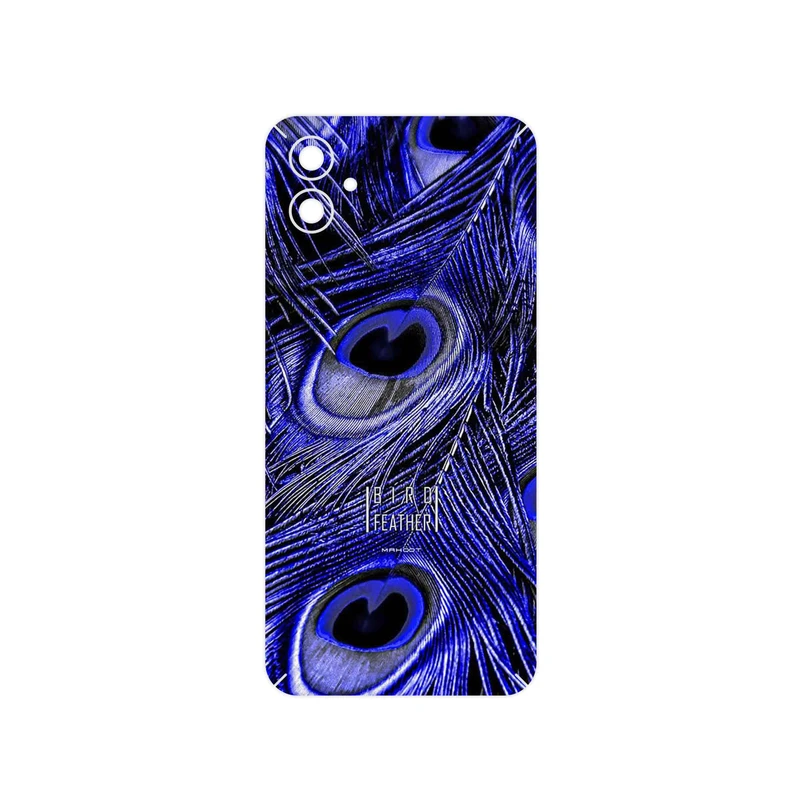 برچسب پوششی ماهوت مدل Purple Feather مناسب برای گوشی موبایل سامسونگ Galaxy M04