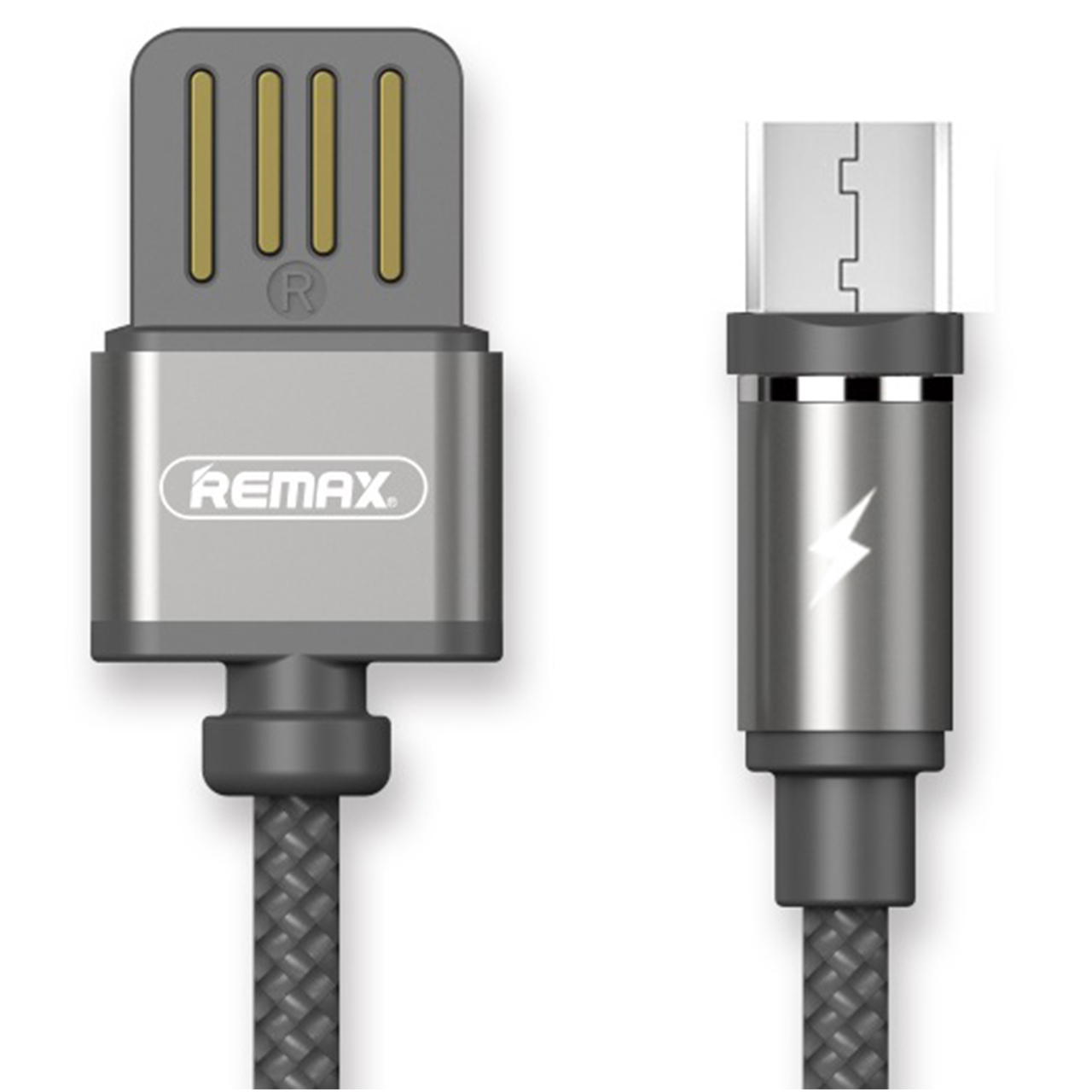کابل مغناطیسی USB به  MicroUSB ریمکس مدل RC-095m به طول 1 متر