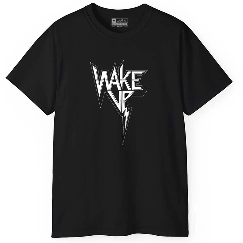 تی شرت آستین کوتاه مردانه پاد آفرین مدل انگیزشی کد 0368