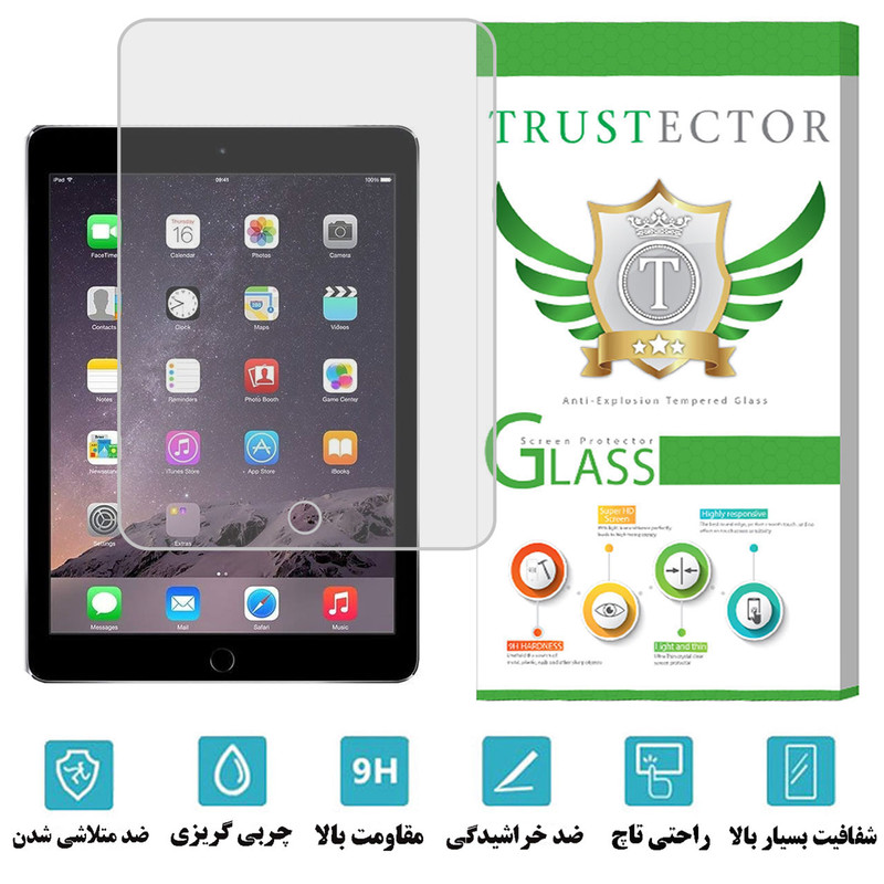 محافظ صفحه نمایش تراستکتور مدل TS2TA مناسب برای تبلت اپل iPad 3 Wi-Fi