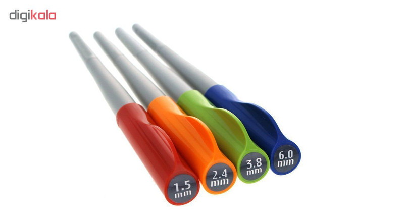 قلم کالیگرافی پایلوت مدل پارالل با نوک نوشتاری 2.4 میلی متری به همراه بسته دوعددی خودکار پایلوت BPS-GP