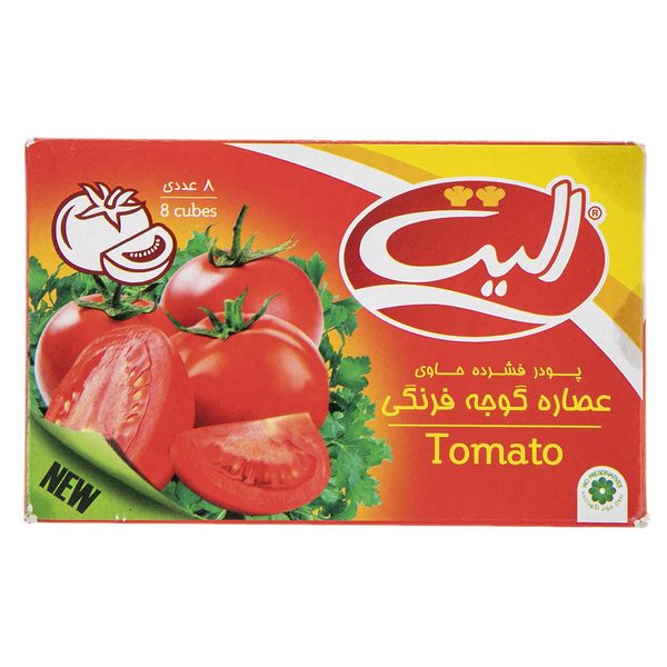 پودر فشرده عصاره گوجه فرنگی الیت مقدار 80 گرم پودر فشرده عصاره گوجه فرنگی الیت مقدار 80 گرم