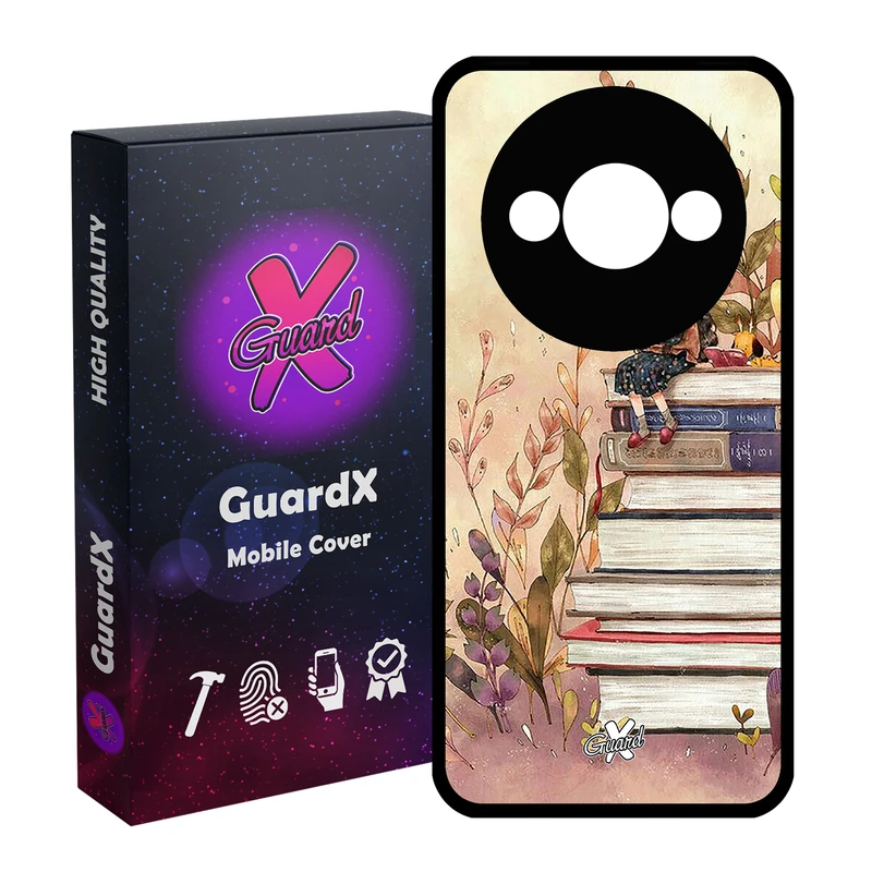 کاور گارد ایکس طرح دختر مدل Glass10313 مناسب برای گوشی موبایل شیائومی Redmi A3 4G/ A3X 4G/ Poco C61