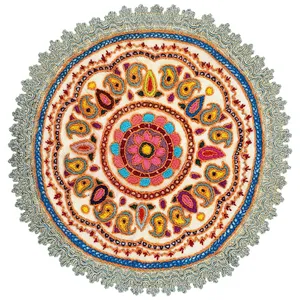 رومیزی سوزن دوزی مدل حوض نقاشی Sima-3
