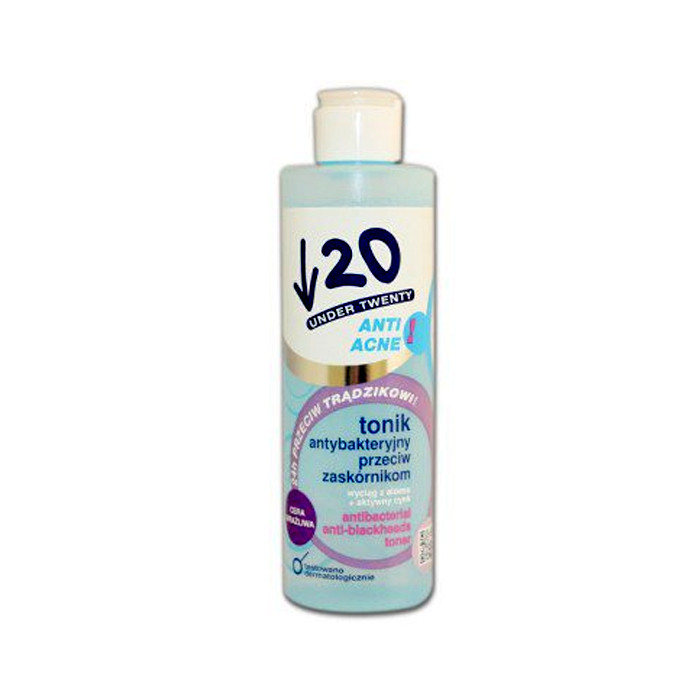 تونر پاک کننده آندر 20 مدل Anti Blackheads حجم 200 میلی لیتر