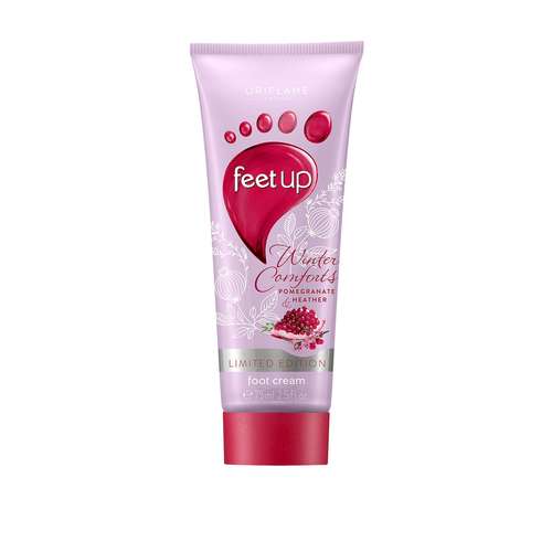 کرم مرطوب کننده پا اوریفلیم مدل Winter Comforts Pomegranate حجم 75 میلی لیتر