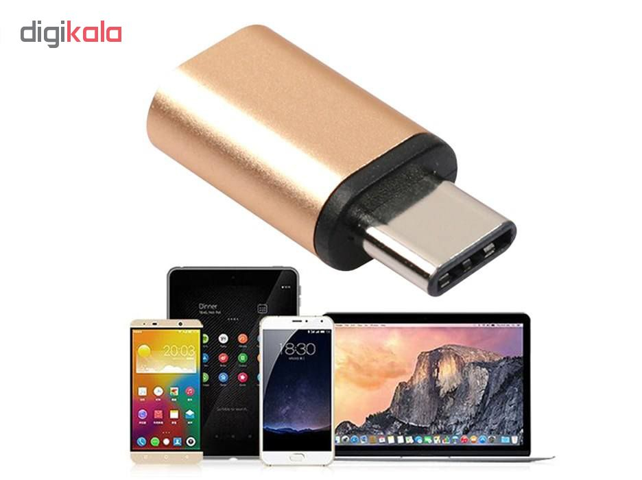 مبدل Micro USB به USB-C ریمکس مدل metal