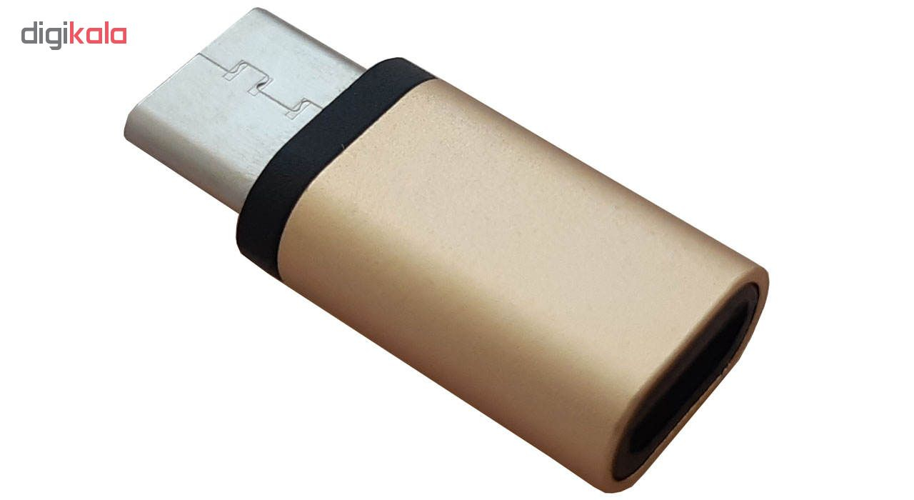 مبدل Micro USB به USB-C ریمکس مدل metal
