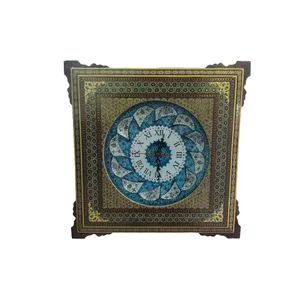 ساعت دیواری خاتم کاری کد s7