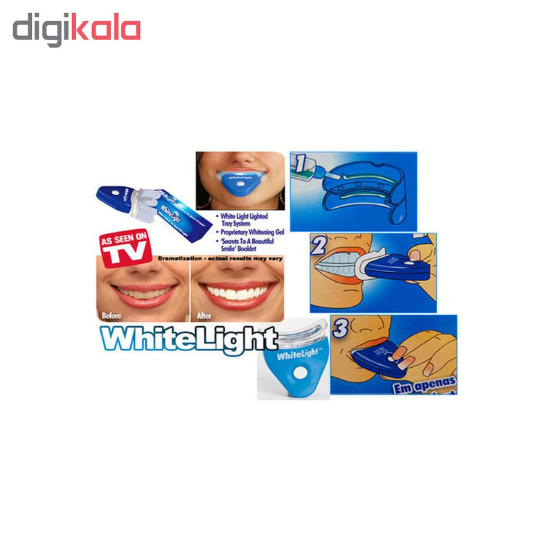 جرم گیر ، لمینت و بلیچینگ دندان وایت لایت مدل White Light NEW original2019