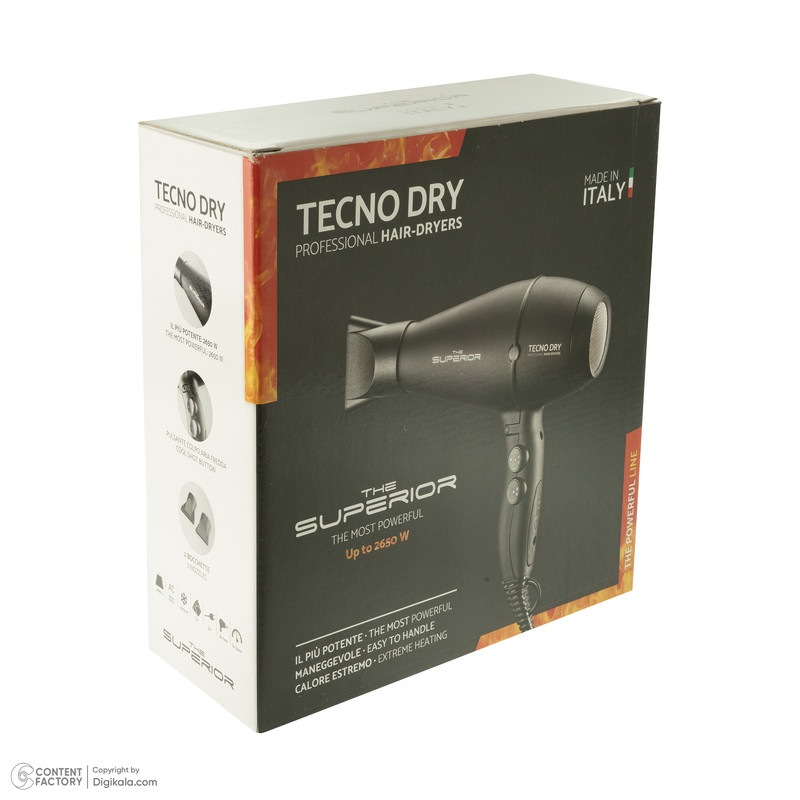 سشوار حرفه ای تکنو درای مدل The Superior