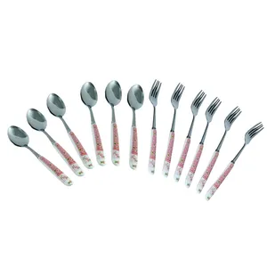 سرویس قاشق و چنگال طرح آنجل مدل 001
