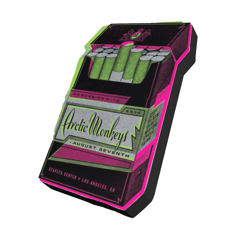 پیکسل طرح سیگار مدل Arctic Monkeys پیکسل طرح سیگار مدل Arctic Monkeys