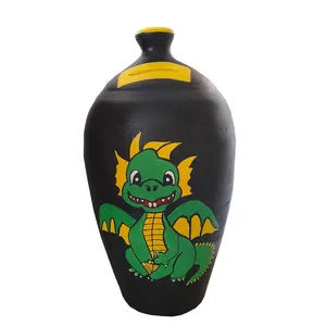 قلک سفالی طرح اژدها کد 09