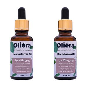 روغن ماکادمیا اُلیئرا مدل A حجم 60 میلی لیتر بسته 2 عددی