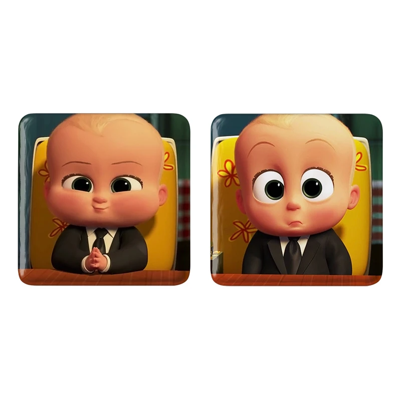 مگنت خندالو مدل بچه رئیس کد 13681369 مجموعه 2 عددی