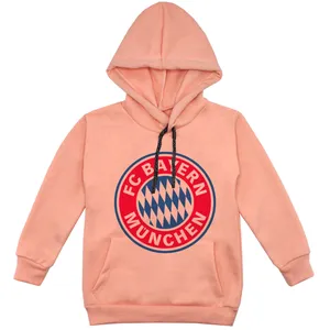 هودی پسرانه مدل  بایرن مونیخ F93 رنگ گلبهی