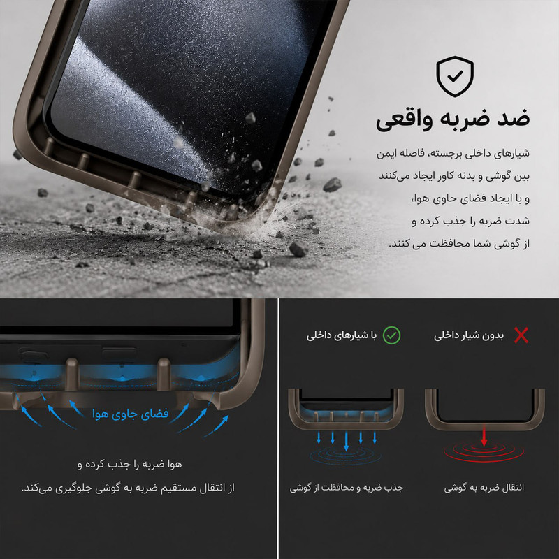 کاور گاردتک اساک مدل Silicone Puffer مناسب برای گوشی موبایل شیائومی Redmi Note 15 Pro 4G