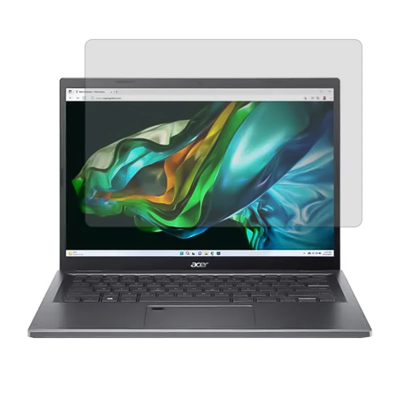 محافظ صفحه نمایش شفاف راک اسپیس مدل Hygel مناسب برای لپ تاپ ایسر Aspire 5