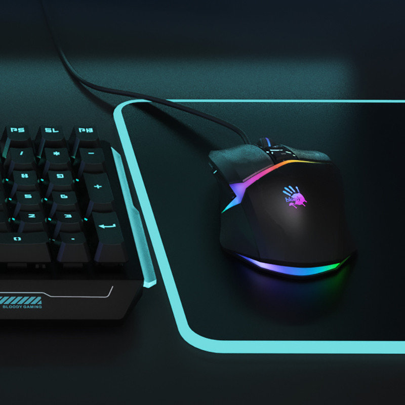 ماوس مخصوص بازی بلادی مدل W_6O_MAX_RGB_ ACTIVATED