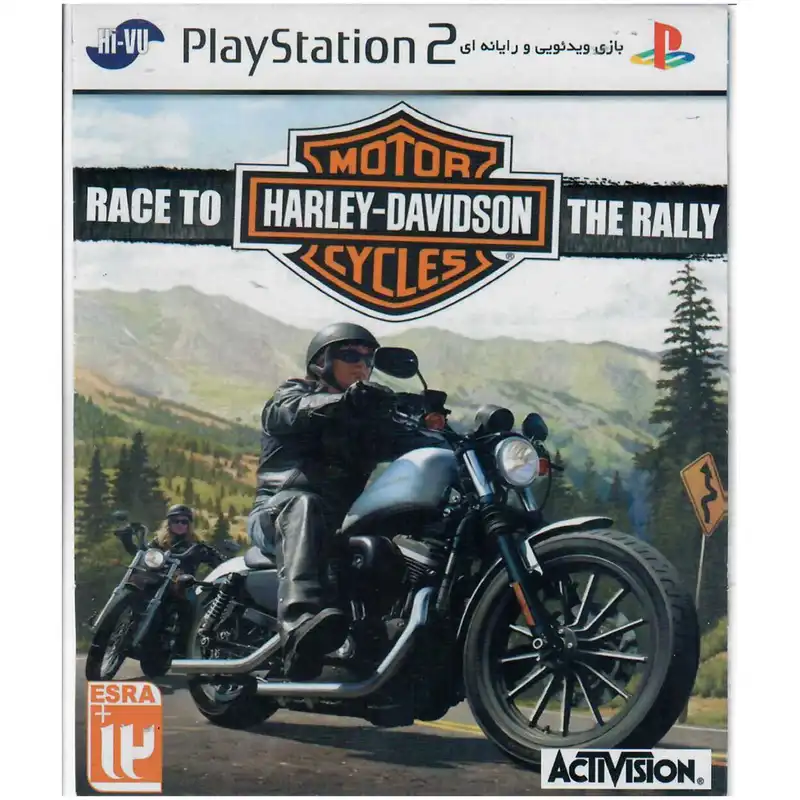 بازی Race To Harley Davidson The Rally مخصوص PS2