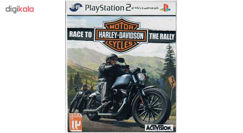 بازی Race To Harley Davidson The Rally مخصوص PS2