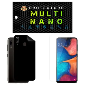 Multi Nano X-SFM Screen Protector For Samsung Galaxy A20 with back skin