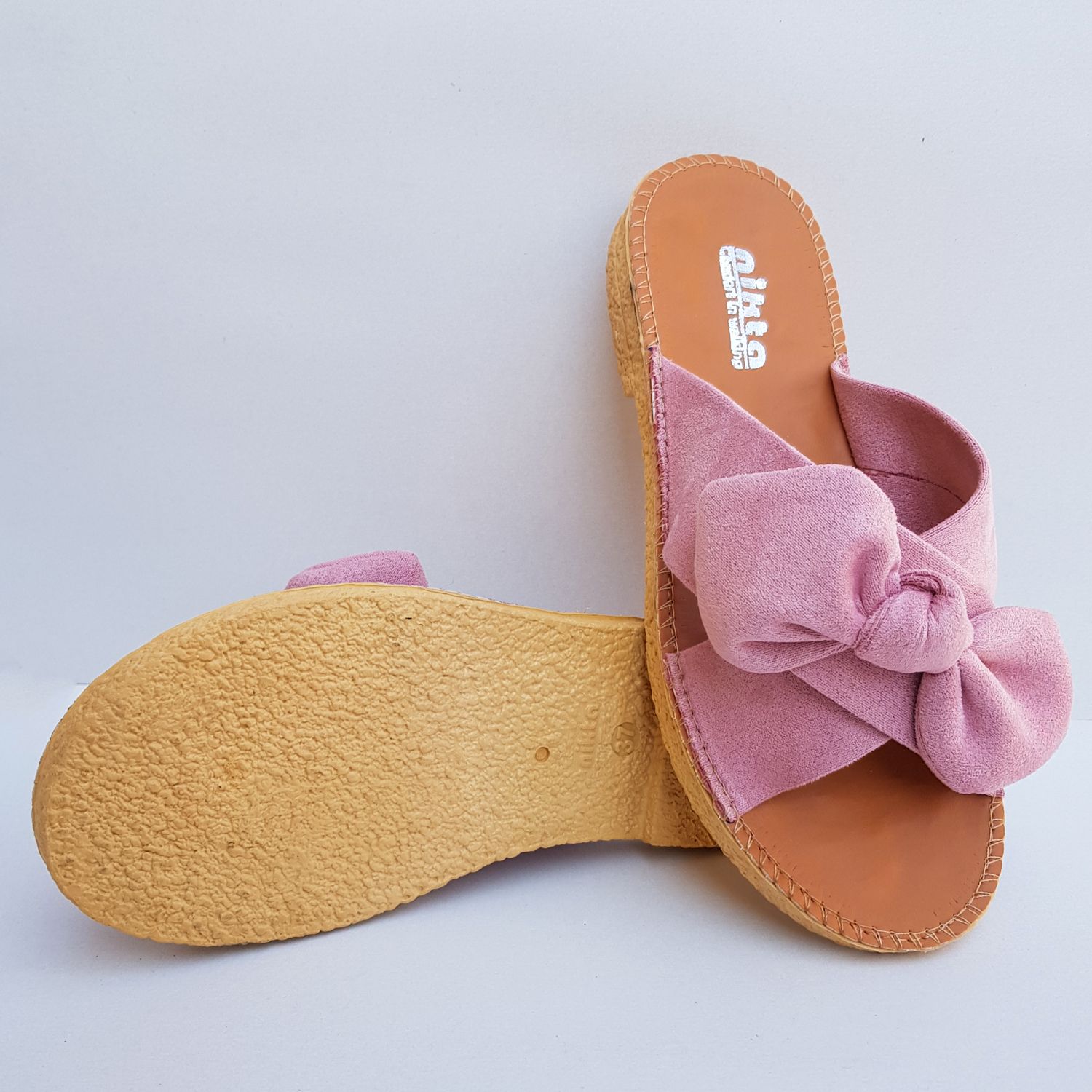 صندل زنانه نیکتا مدل پاپیون کد 708b -  - 8