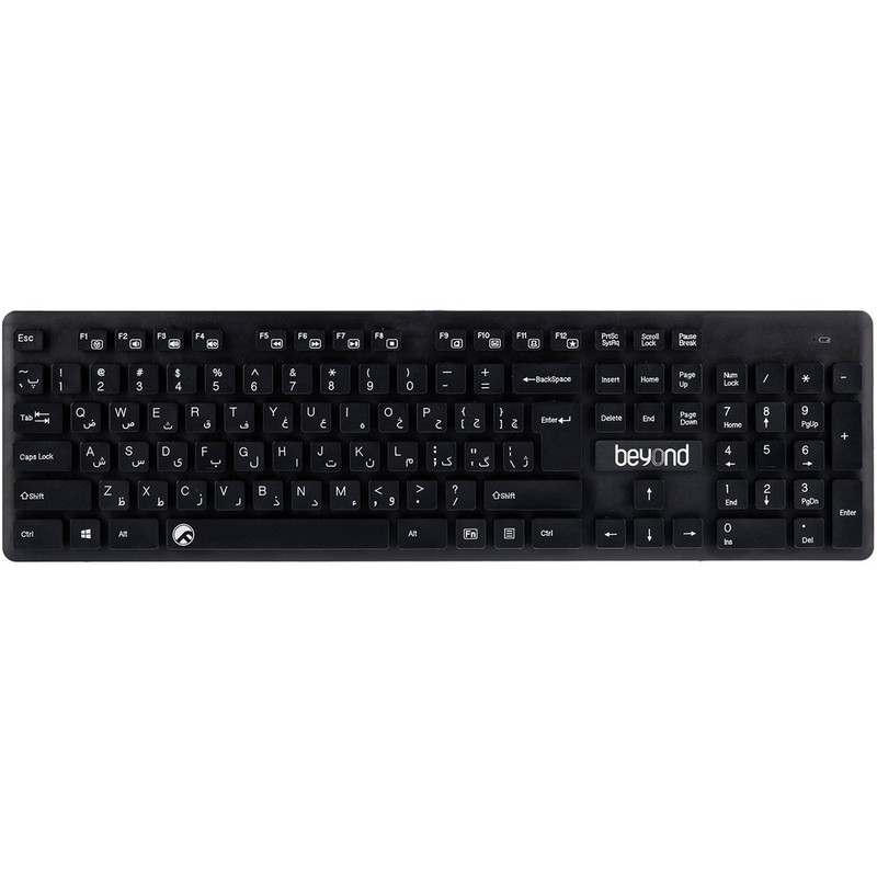 کیبورد بی‌ سیم بیاند مدل Beyond FCR-2236RF