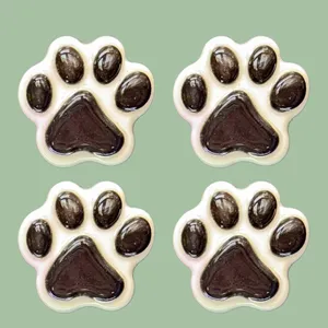 مگنت ژیار استودیو طرح پنجه‌های پاستیلی مجموعه 4 عددی