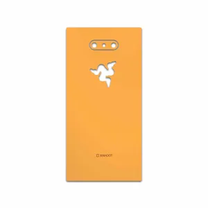 MAHOOT Matte-Orange Cover Sticker for Razer Phone 2