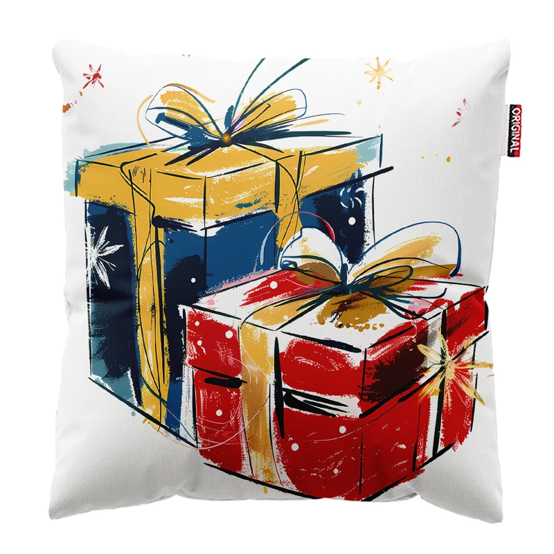 کوسن پاد آفرین مدل کریسمس کد 04 سایز 40*40 سانتی متر