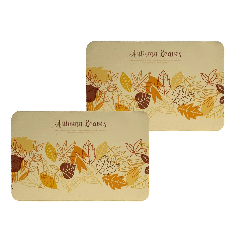 زیربشقابی طرح پاییز کد 8115 مجموعه 2عددی 