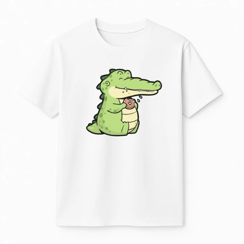 تی‌شرت آستین کوتاه پسرانه مدل تمساح کد v4 