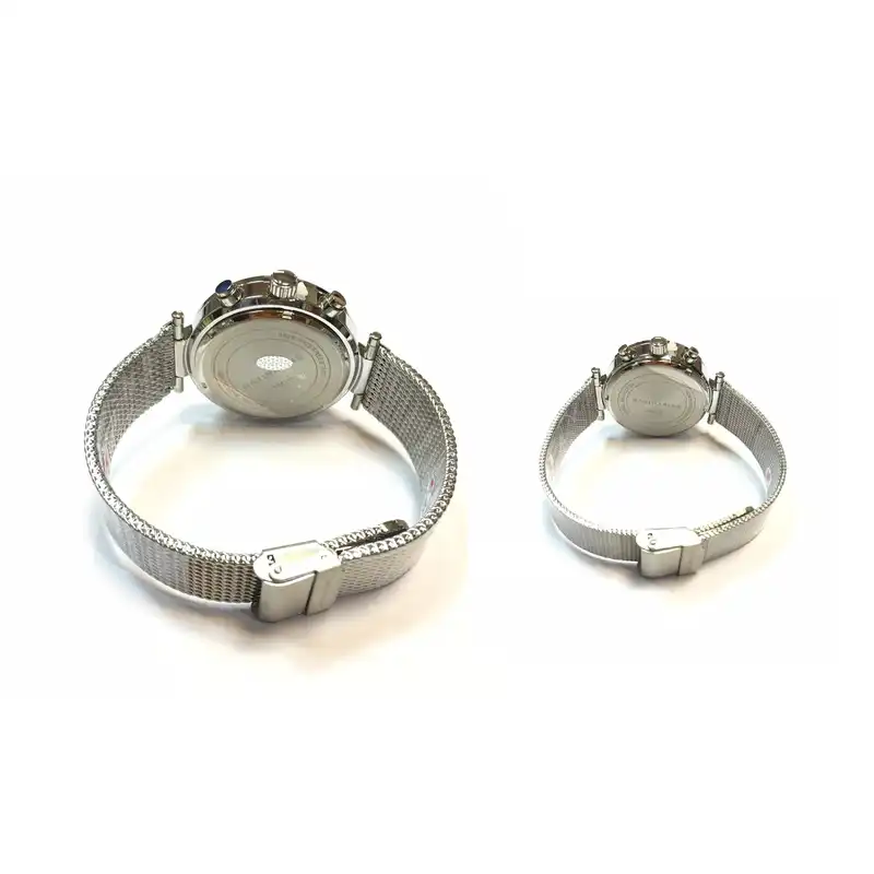 ست ساعت مچی عقربه ای زنانه و مردانه ناوی مارین مدل NM118-05  NM117-05